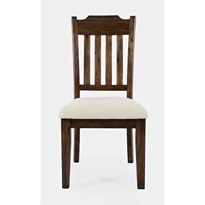 Mission Style  Slatback Solid Acacia Dining Chair (Set Of 2) • $241.69