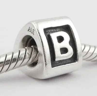 Pandora 925 Charm | Alphabet Letter B | Genuine • £18.99