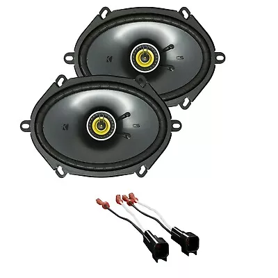 Kicker 6x8  Rear Factory Car Speaker Replacement Kit For 2007 Ford Mustang • $95.01