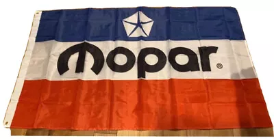 Mopar Classic Garage Flag 2 Grommet 3’x5’ • $10