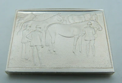 £24.97 • Buy Hallmarked Solid Silver Horse Racing Ingot - National Hunter Show Shrewsbury