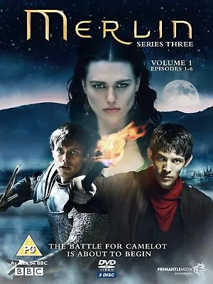 Merlin - Series 3 - Volume 1 BBC (DVD) Colin Morgan Angel Coulby (UK IMPORT) • $12.84