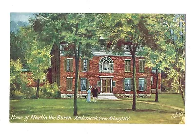 Vin Postcard (1)NYKinderhook(Albany) Home Martin Van Buren 2900 UP Oilette 640 • $7