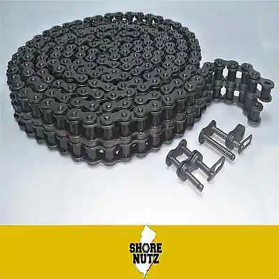 60-2 DUPLEX Roller Chain 10FT With 2 Master Links 60-2R  3/4 PITCH • $72