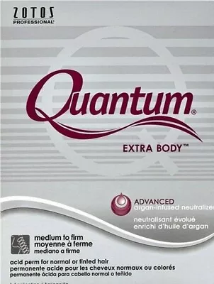 Quantum Extra Body Gentle  Acid Perm For Normal Fine  Tinted  Self Timining  • $13.99