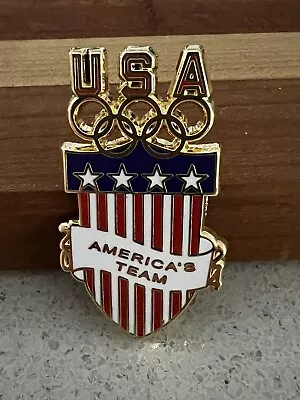 2024 Paris Olympics Pin Badge - America’s Team - USA • $13.95