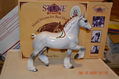 Peter Stone Prancing Clydesdale Drafter Christmas Special 1999 In Storage   • $252.91