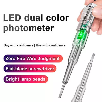 Voltage Electricity Tester Volt Detector Test Pen AC Non-Contact Sensor With LED • $7.47