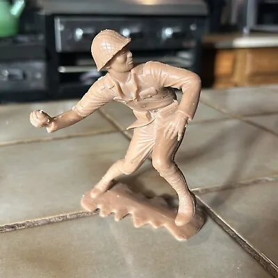 Vintage 60s 6 Inch Japanese Toy Soldier By Louis Marx 1963 WWII • $15