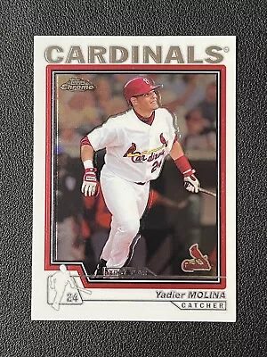 2004 Topps Chrome Yadier Molina Rookie RC #219 CARDINALS • $79.99