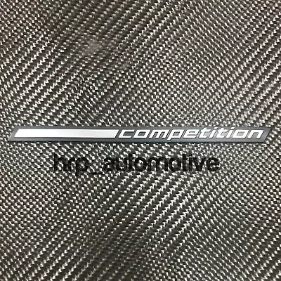 168mm Competition Badge Emblem Sticker For Bmw X3m X4m X5m X6m • £8.99