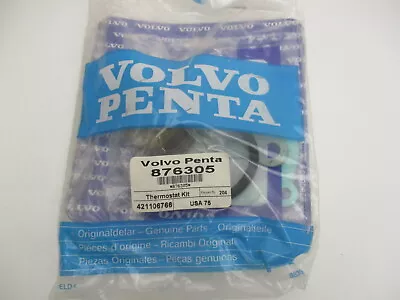 876305 New OEM Volvo Penta Stern Drive Aquamatic Thermostat Kit • $29.99