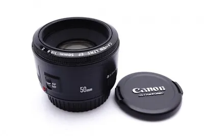 Excellent Canon EF 50mm F/1.8 II Standard AF Lens From Japan 152969 • $114.95