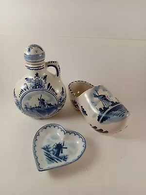 Delft Blue Hand Painted Holland • $29