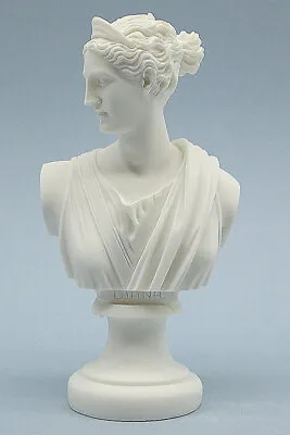 Artemis Diana Bust Statue Greek Roman Mythology Goddess Sculpture • $48