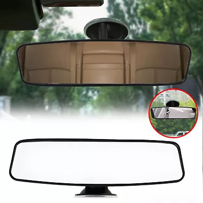 Universal Rear View Interior Car Truck Mirror Suction Cup Wide Baby Back Seat UK • £8.89