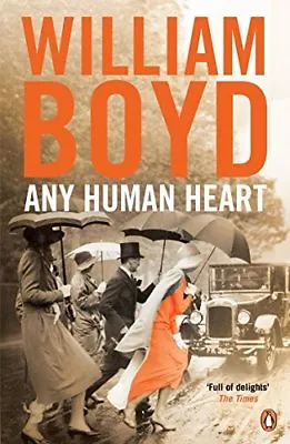 Any Human Heart By William Boyd. 9780141044170 • £3.50