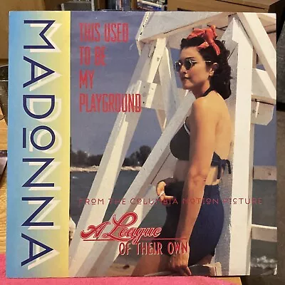 MADONNA This Used To Be My Playground Vinyl 12” Single EX/EX • £9.99