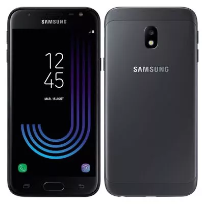 Samsung Galaxy J3 (2017) SM-J330 - 16GB - Black (Unlocked) Smartphone Pristine • £39.99