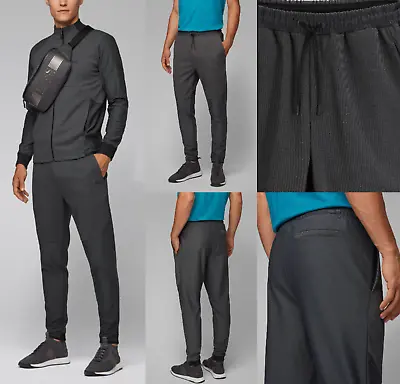 HUGO BOSS S.Cafe Tech Hicon Jogging Pants Trousers Jogger Sweat-Pants Tracksuit • $165.41