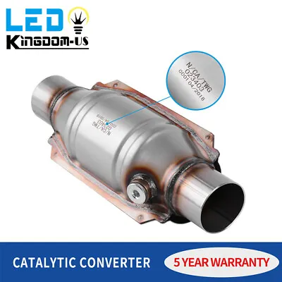 Universal Fit Catalytic Converter 2.25 Inch Intet / Outet EPA Stainless Steel • $32.95