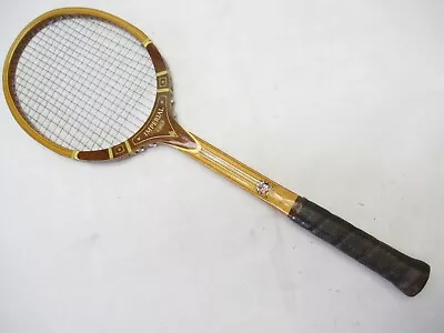 Vintage Tad Davis  Imperial  Wooden Tennis Racquet. Antique / Display • $29.95