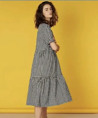Cute  GORMAN “Checkmate” Cotton Dress -  Size 10 • $99.90