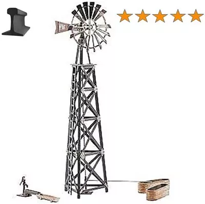 Woodland Scenics O Scale ~ New 2024 ~ Built & Ready ~ Old Farm Windmill ~ BR5867 • $52.97