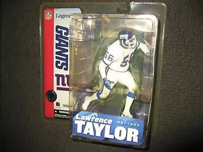 McFarlane NFL Legends Lawrence Taylor  LT  Ny Giants Variant/chase Action Figure • $99.95