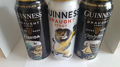 Guinness *gives Back** Florida &*maryland *&  Guinness  14.9 Oz Can  Bottom Open • $19.99