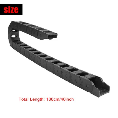 £36.86 • Buy Conveyor For Cable Trays 100 Cm 25 X 38 Mm Conveyor For Black Nylon Flexible