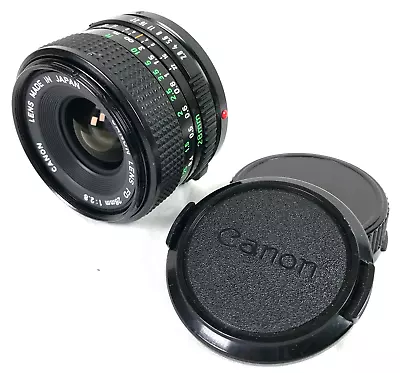 Canon FD 28mm F2.8 Wide Angle Manual Focus Prime Lens For A1 AE-1 AV1 AT-1 • £49.99