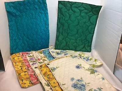 VintageFabric DraperySamples Lot -12 Crafts Quilting Great For Barbie Dollhouse • $10