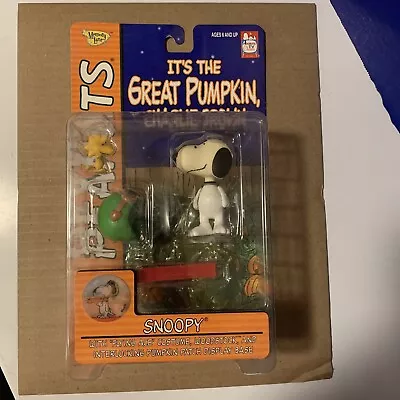 2002 Memory Lane Snoopy Flying Ace It’s The Great Pumpkin Figure Charlie Peanuts • $21.95