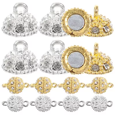 12pcs Magnetic Jewelry Clasps Converter For Bracelet & Necklace-QX • £9.39
