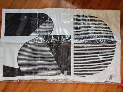 2 Large Geometric Cushion Covers 60cm X 60cm • $23