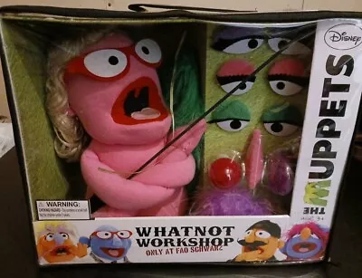 NEW NRFB Disney The Muppets FAO Schwarz Whatnot Workshop Pink Handpuppet  • $74.99