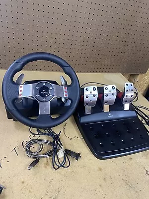 G27 Logitech Racing Wheel Sim Simulator With Pedals • $119.99