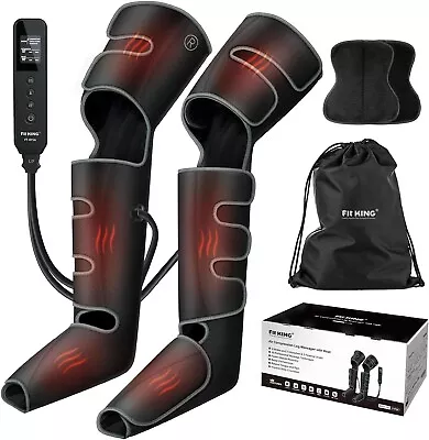 FIT KING Upgraded Full Leg Massager With Heat Air Compression Massager Machine • $290