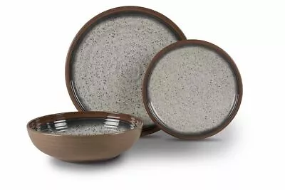 £35.99 • Buy Kampa Farmhouse Artisan Collection 12 Piece Melamine Dinner Picnicware Set