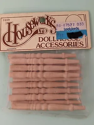$6.99 • Buy Vintage Dollhouse Railing Spindles  
