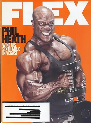 Flex Magazine - December 2016 - Phil Heath Wins Sixth Mr. Olympia - Excellent • £4.05