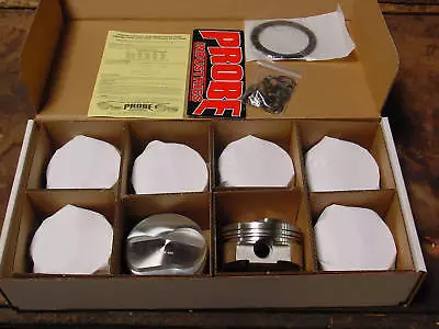 Chevy 454 BBC 496 509 New Stroker Wiseco Forged Pistons 540 427 396 6.385 060 • $699.99