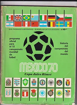 £39 • Buy 1970 World Cup Final Programme - Green Edition