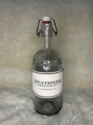 Empty Stateside Vodka Bottle 1L Pre Owned And Pre Washed With Top • $9