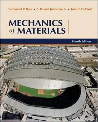 Mechanics Of Materials Ferdinand P. Johnston E. Russell DeWolf • $7.51