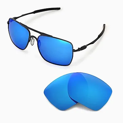 £27.29 • Buy New WL Polarized Ice Blue Replacement Lenses For Oakley Deviation Sunglasses
