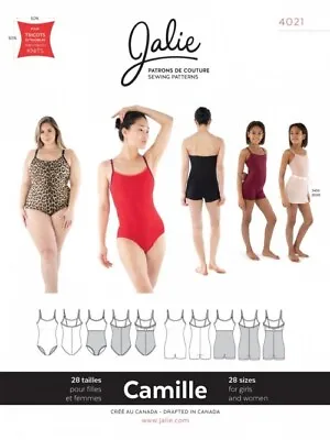 Jalie Sewing Pattern 4021 Leotards Dancewear Swimwear 28 Sizes • £20.98