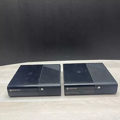 X2 Microsoft Xbox 360 E Console Model 1538 Console Only FOR PARTS  NO POWER Lot • $29.99