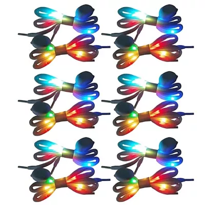 £21.10 • Buy Light Up Led Shoelaces Carnival Party Shoe Laces Accs Novelty Dance Shoes Decors